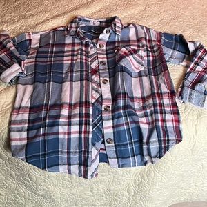 Maurice’s heavy flannel shirt